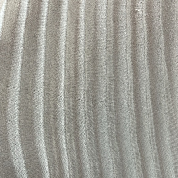 NWT Reiss Emma Lace Panel Pleated Midi Dress Nude Blush Girly Sz 10 - Picture 16 of 16